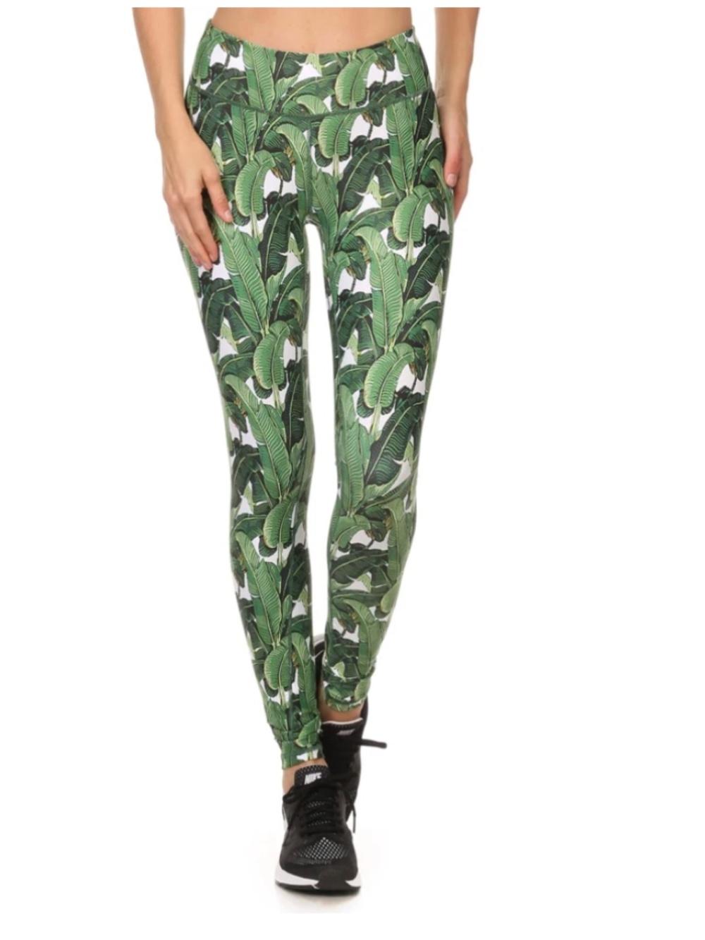 Pop Active Poprageous Banana Leaf Dream Leggings - M 🌟